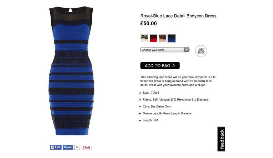 Continúa el debate sobre el gran vestido de 2015