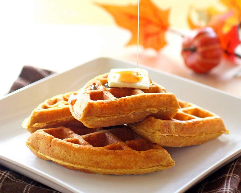 Gofres De Calabaza |  8 ideas de desayuno caliente para el invierno |  Su belleza