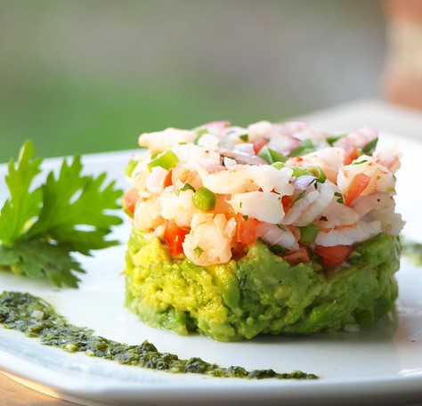 Ceviche Mexicano con Camarones |  12 recetas de camarones fáciles pero deliciosas |  Su belleza