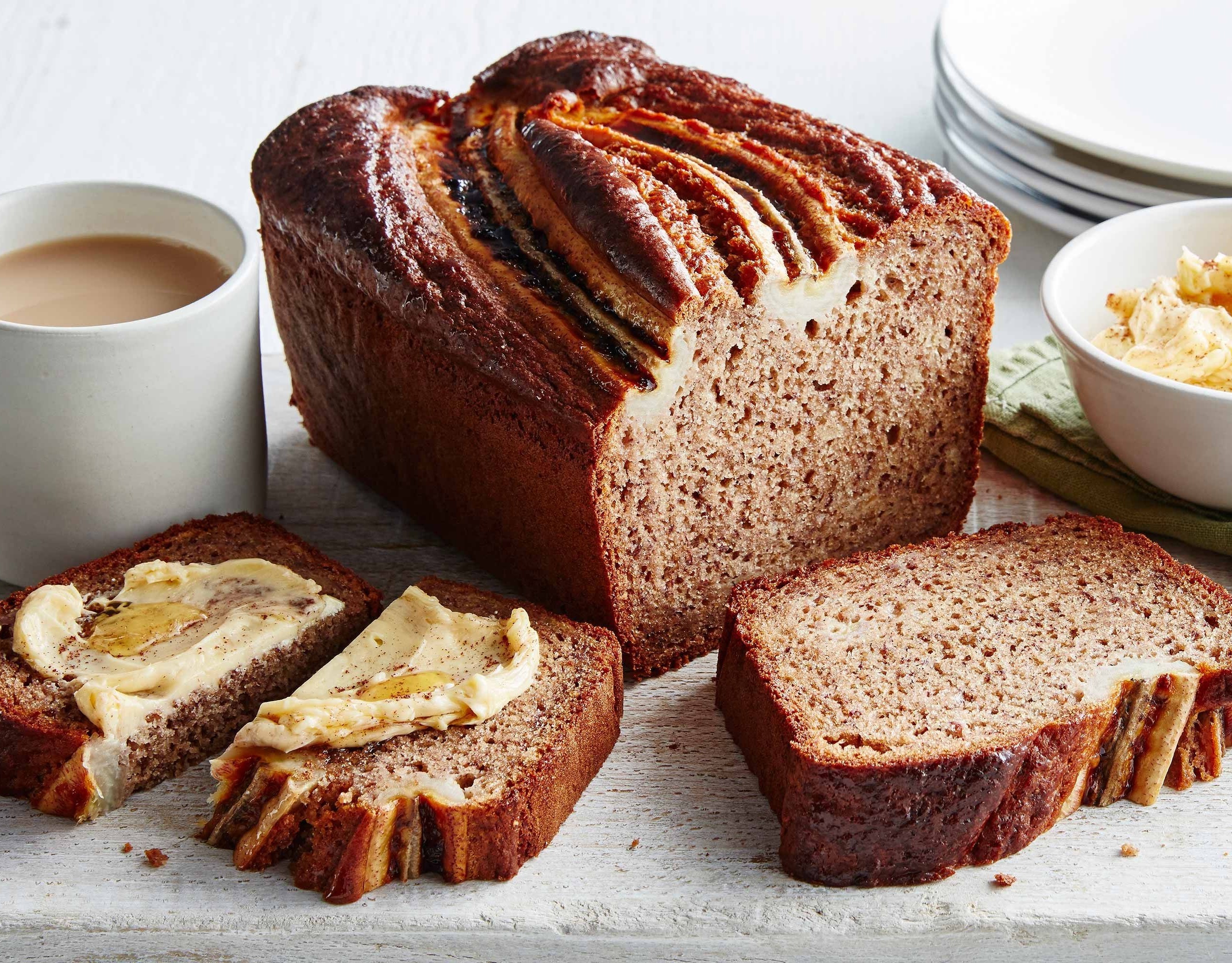 Pan de plátano con especias Chai |  12 ideas acogedoras para el desayuno de otoño |  Su belleza