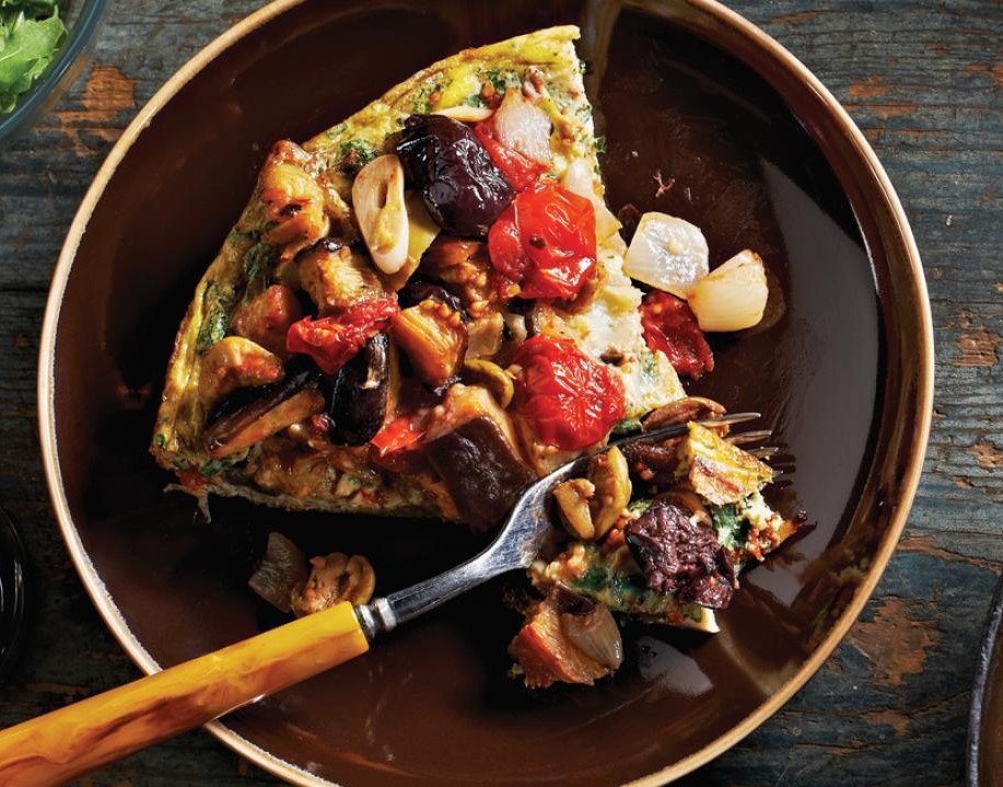 Frittata de berenjena y nueces |  12 ideas acogedoras para el desayuno de otoño |  Su belleza