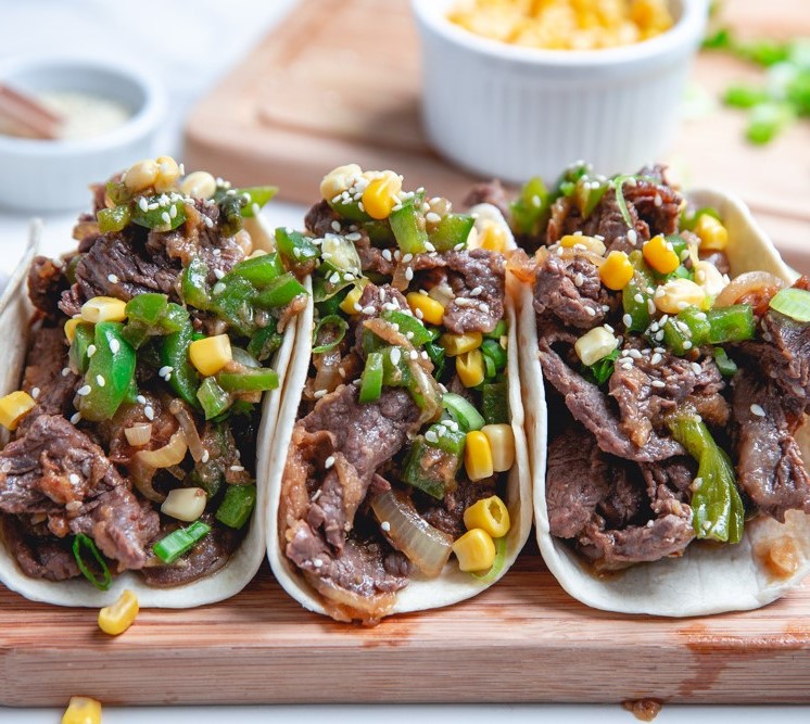 Tacos Bulgogi De Carne Coreana |  10 mejores recetas de noche de cine |  Su belleza