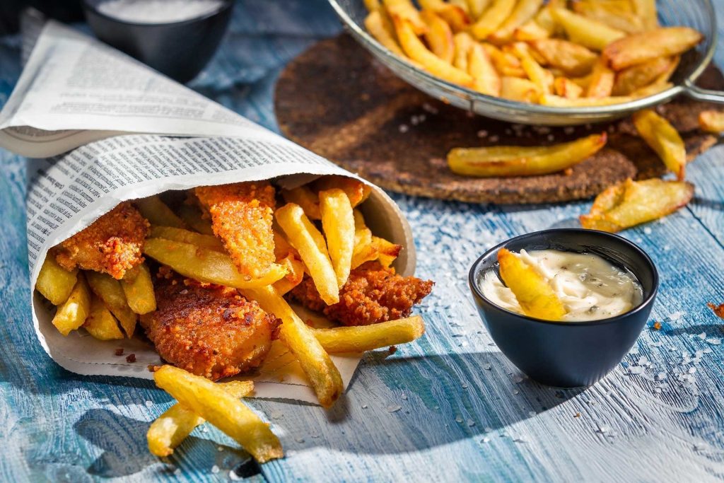 Fish and Chips (Gran Bretaña) |  11 alimentos reconfortantes de todo el mundo |  Su belleza