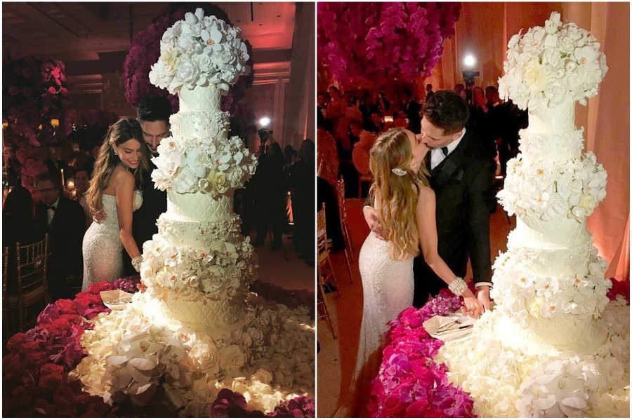 Pastel de Sofía Vergara y Joe Manganiello – $50.000 |  8 de los pasteles de boda más impresionantes (y caros) del mundo |  Su belleza