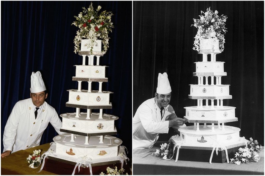Pastel de bodas con flores de $ 40,000 de la princesa Diana y el príncipe Carlos |  8 de los pasteles de boda más impresionantes (y caros) del mundo |  Su belleza