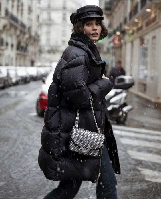 Abrigo acolchado con estilo |  15 lecciones de moda que solo aprendes mientras vives en la ciudad de Nueva York |  Su belleza