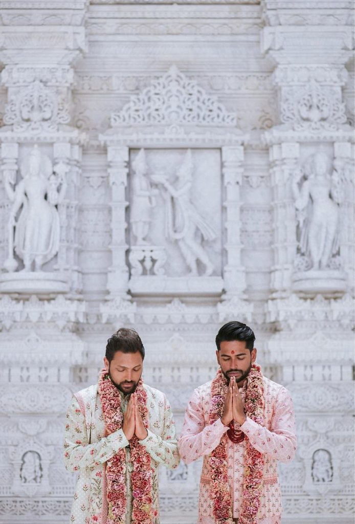 pareja gay inmortaliza hermosa boda tradicional india #6 |  Su belleza
