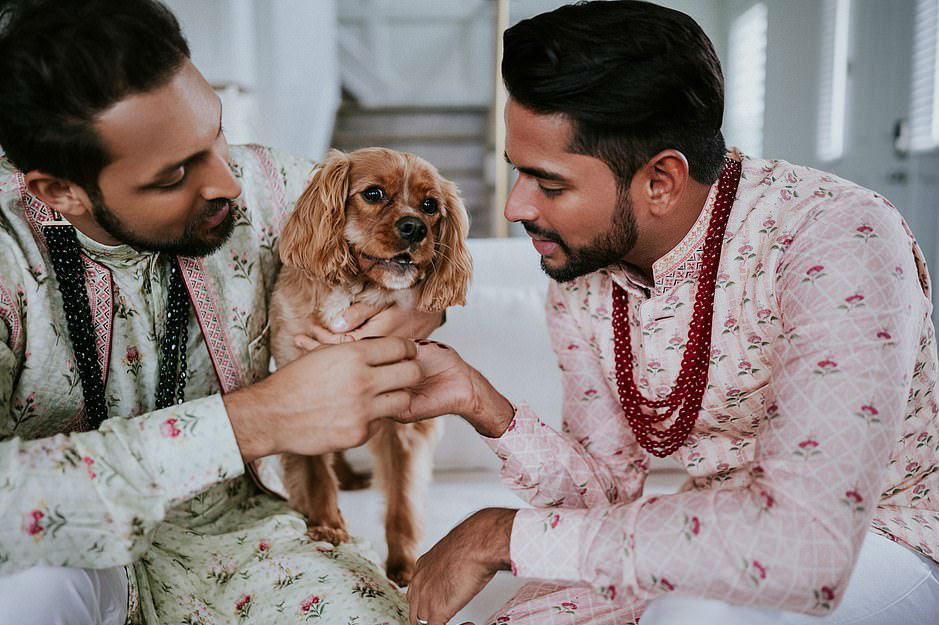 pareja gay inmortaliza hermosa boda tradicional india #7 |  Su belleza