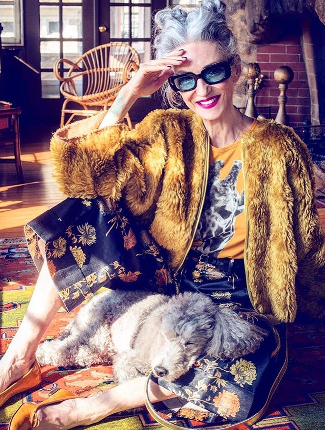   linda rodin |  12 mujeres mayores de 50 años con un estilo ridículamente bueno |  Su belleza