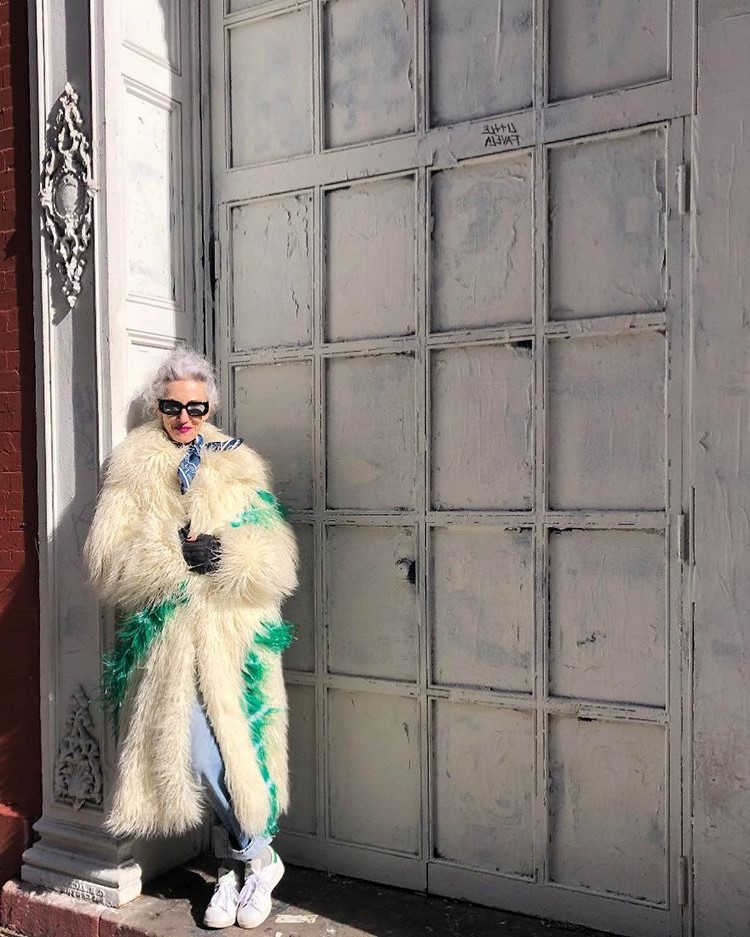   Traje de Linda Rodin |  12 mujeres mayores de 50 años con un estilo ridículamente bueno |  Su belleza