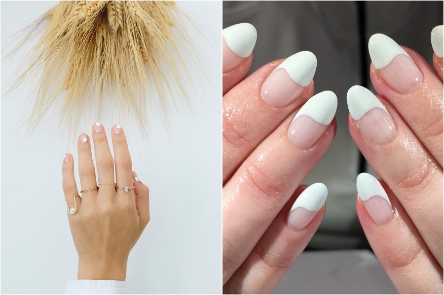 Diseños de uñas simples #3 |  34 mejores ideas de diseño de uñas de invierno |  Su belleza