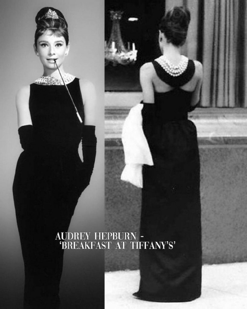 Audrey Hepburn – Desayuno con diamantes |  15 vestidos icónicos de películas que desearías poder usar |  Su belleza