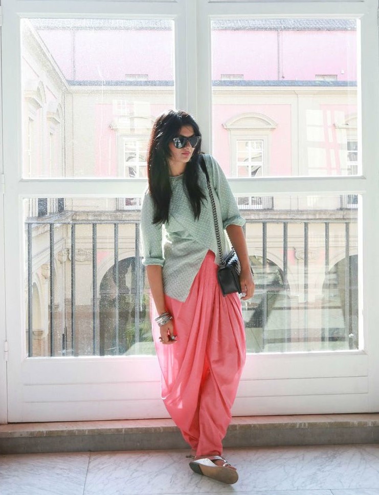 pantalones dhoti |  9 consejos de moda que toda chica india debe seguir |  Su belleza