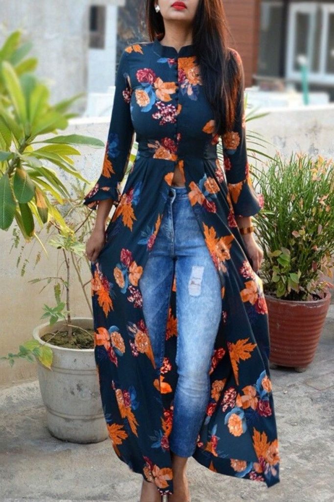 Usa tu kurti como chaqueta |  9 consejos de moda que toda chica india debe seguir |  Su belleza
