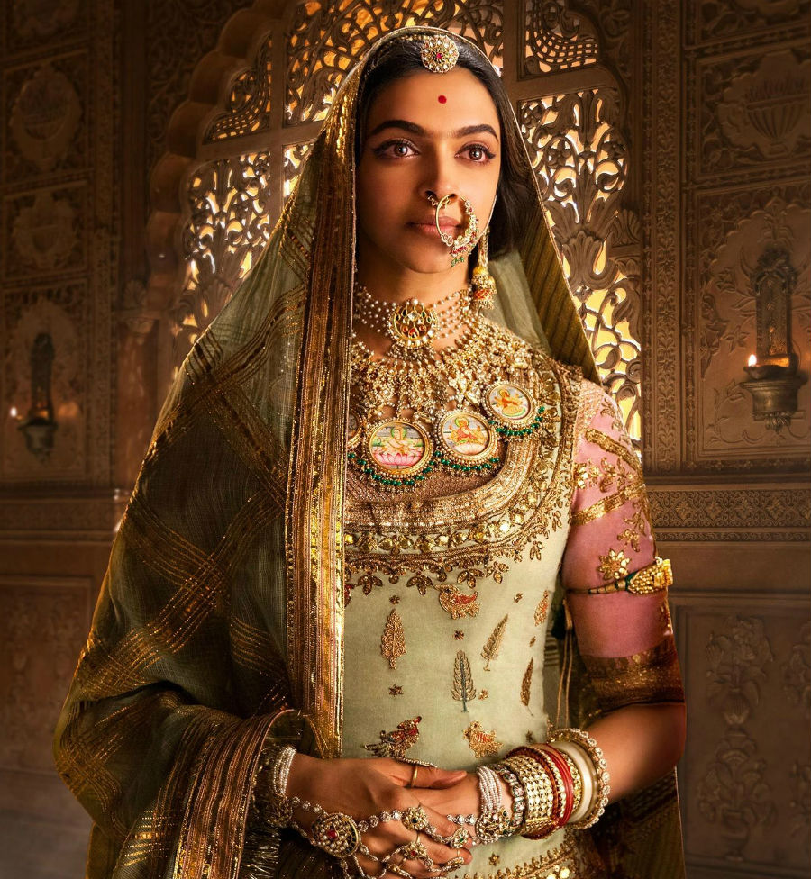 Deepika Padukone como Rani Padmini |  Su belleza