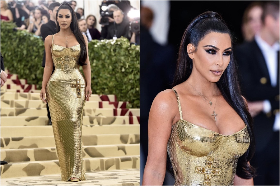 Gala Met 2018 |  6 de los looks más caros de Kim Kardashian |  Su belleza