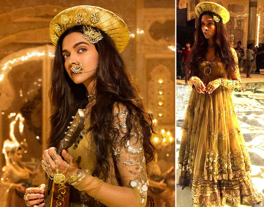 Deepika Padukone como Mastani |  Su belleza