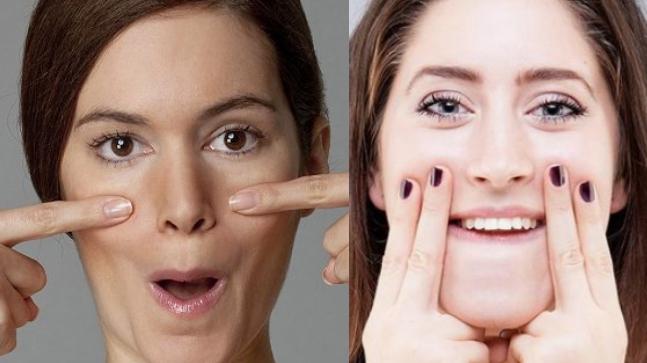 Ensancha tus labios|  8 movimientos faciales de yoga que borran años |  Su belleza