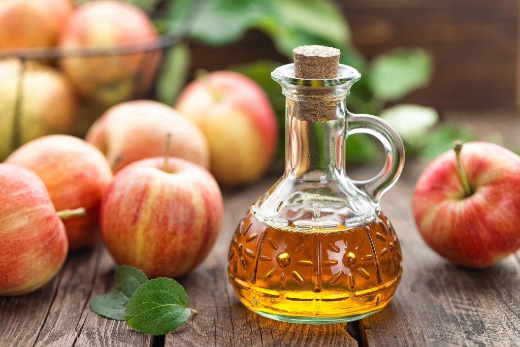 Vinagre de sidra de manzana |  10 mejores exfoliantes naturales para la piel |  Su belleza