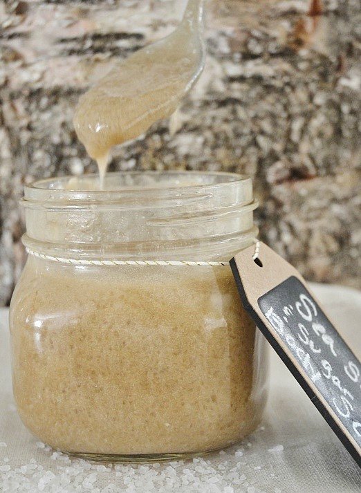 Exfoliante de sal marina y azúcar |  10 recetas caseras de exfoliantes con sal marina que puedes hacer tú mismo |  Su belleza