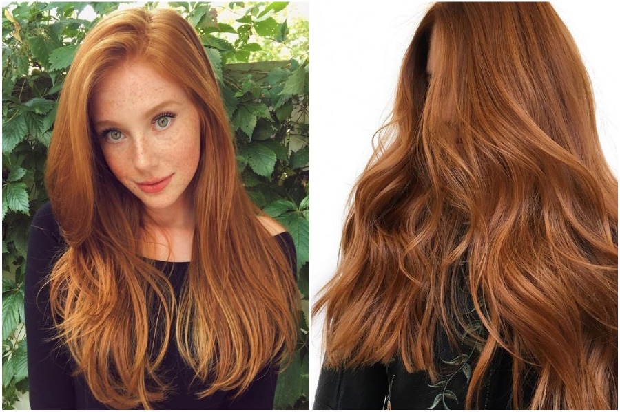 Jengibre natural |  15 ideas de moda para el cabello rojo para probar |  Su belleza