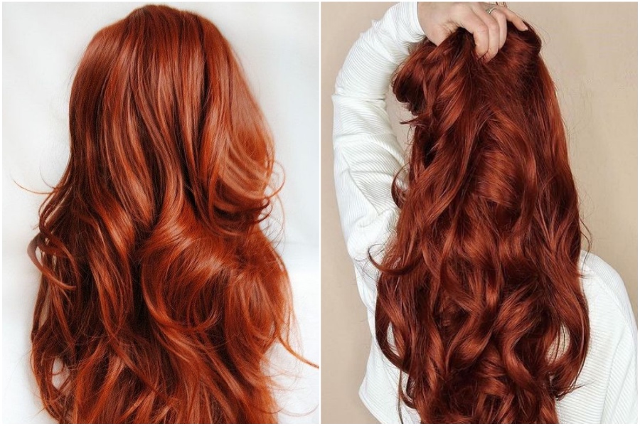 Escarlata |  15 ideas de moda para el cabello rojo para probar |  Su belleza
