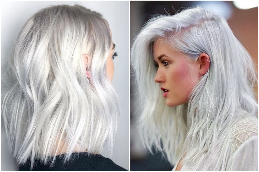 Cabello plateado platino |  Cómo tener cabello plateado: la guía definitiva para teñir tu cabello Her Beauty