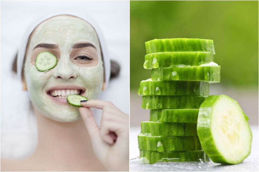 Rodajas De Pepino En Los Ojos |  7 consejos de belleza de tu abuela |  Su belleza