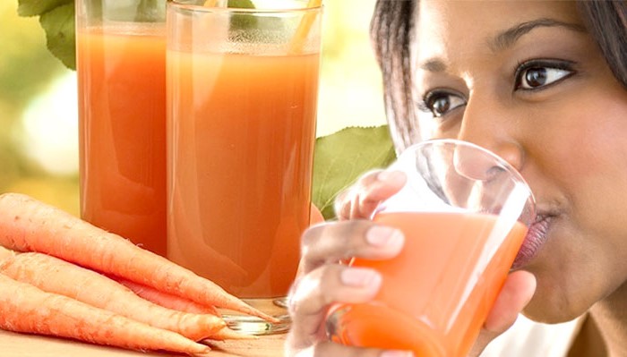 Jugo de zanahoria |  15 remedios naturales que usan las mujeres indias para una piel impecable |  Su belleza