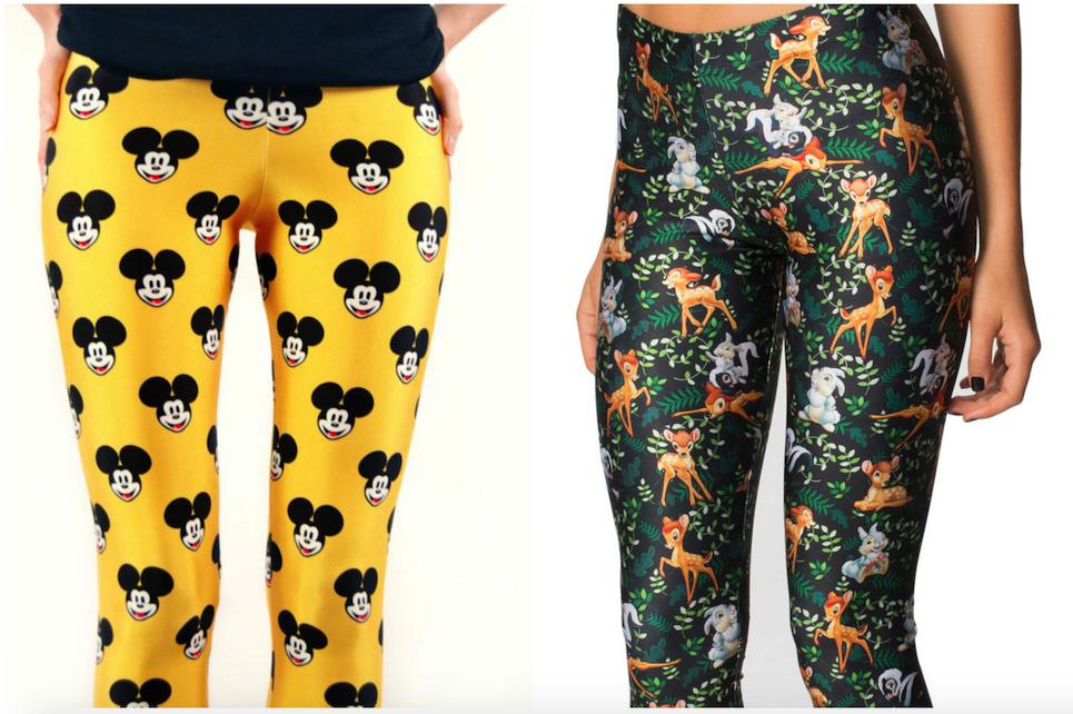 5.Pantalones de yoga de Disney