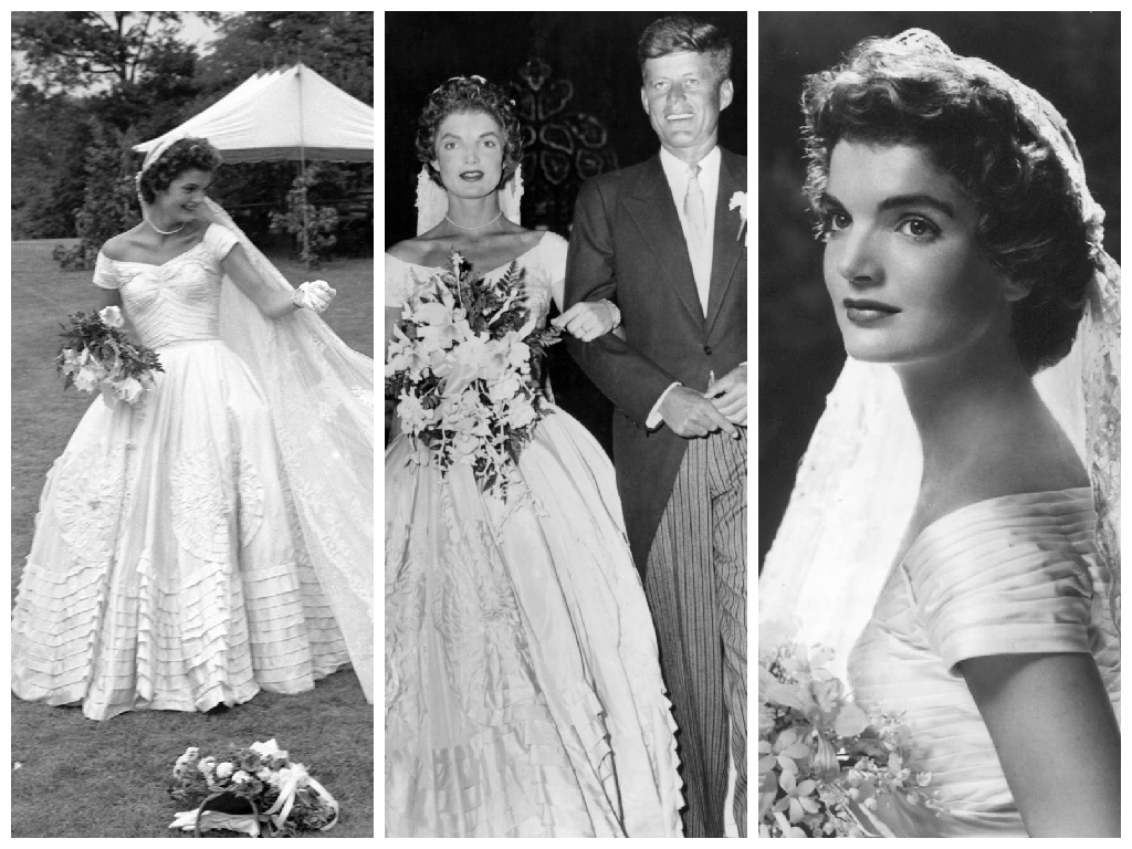 Jacqueline Kennedy - Vestidos de novia icónicos