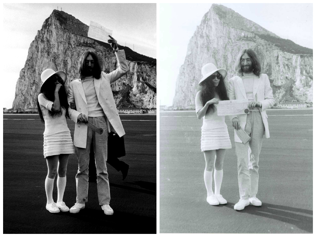 Yoko Ono - Vestidos de novia icónicos