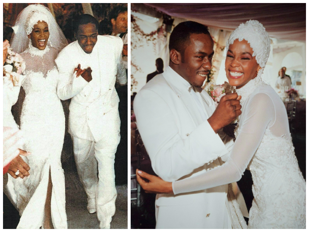 Whitney Houston - Vestidos de novia icónicos