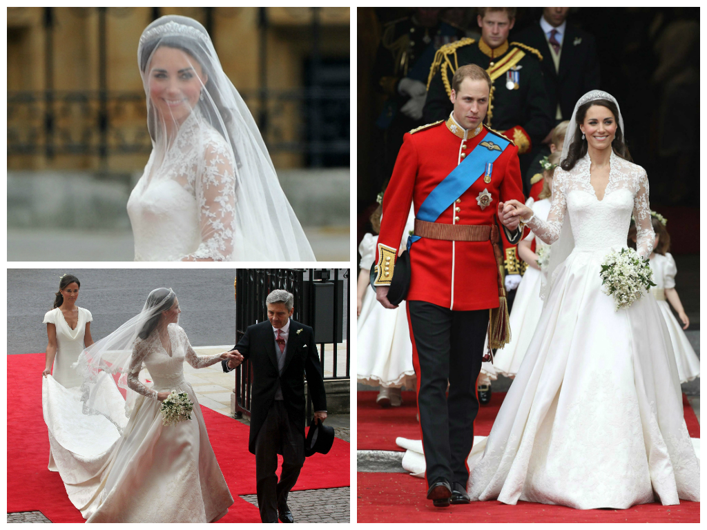 Kate Middleton - Vestidos de novia icónicos