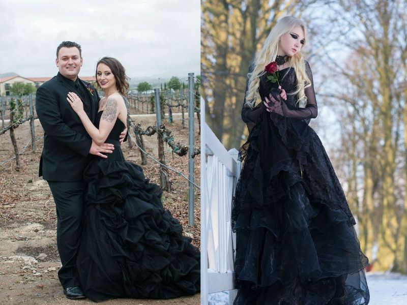 Ideas elegantes y espeluznantes para bodas de Halloween 3