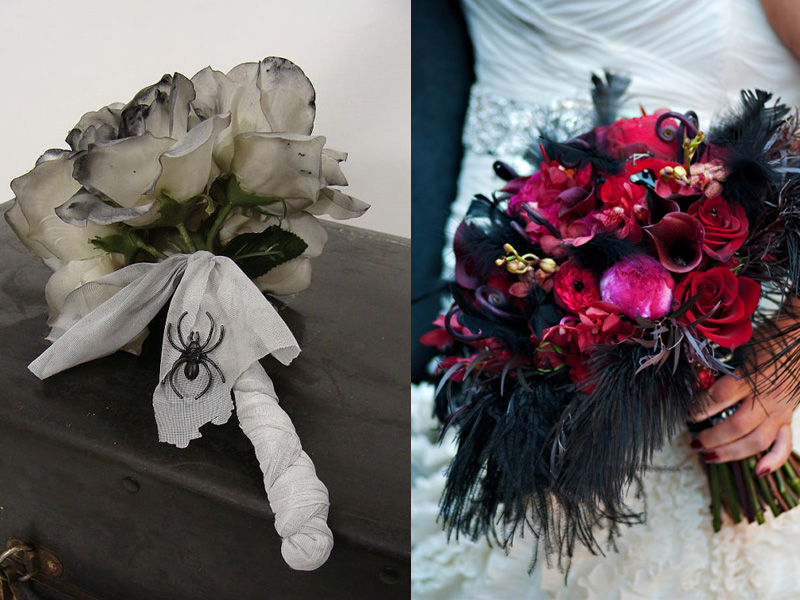 Ideas elegantes y espeluznantes para bodas de Halloween 4