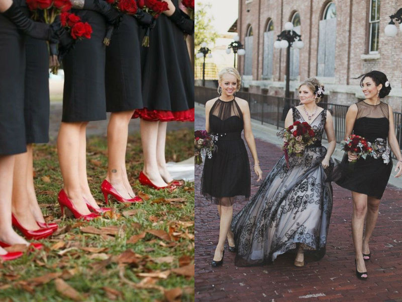 Ideas elegantes y espeluznantes para bodas de Halloween 7