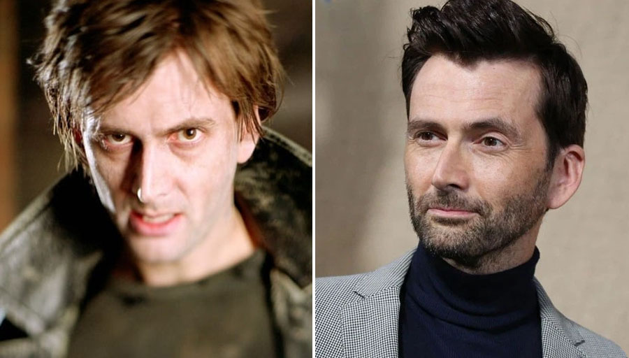 Bartemius Crouch Junior – David Tennant |  8 villanos que se ven increíblemente guapos en la vida real |  Su belleza