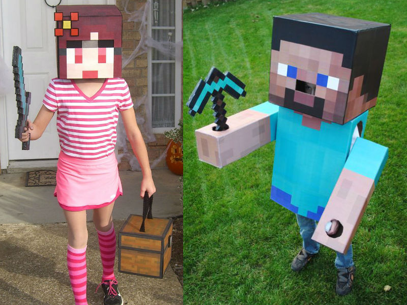 Disfraz de Minecraft: divertidas ideas para disfraces de Halloween para niños