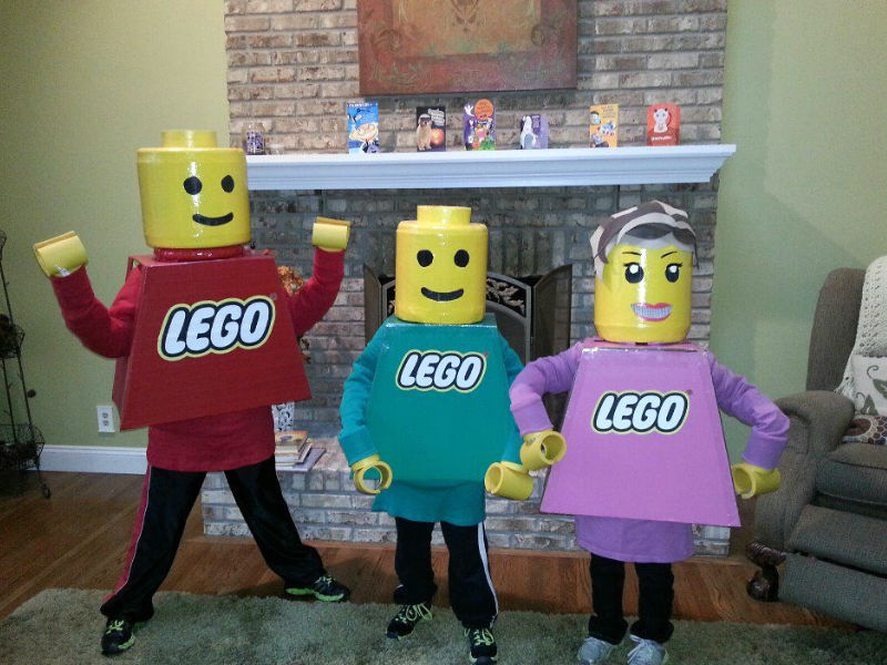 Disfraz de Lego: divertidas ideas para disfraces de Halloween para niños