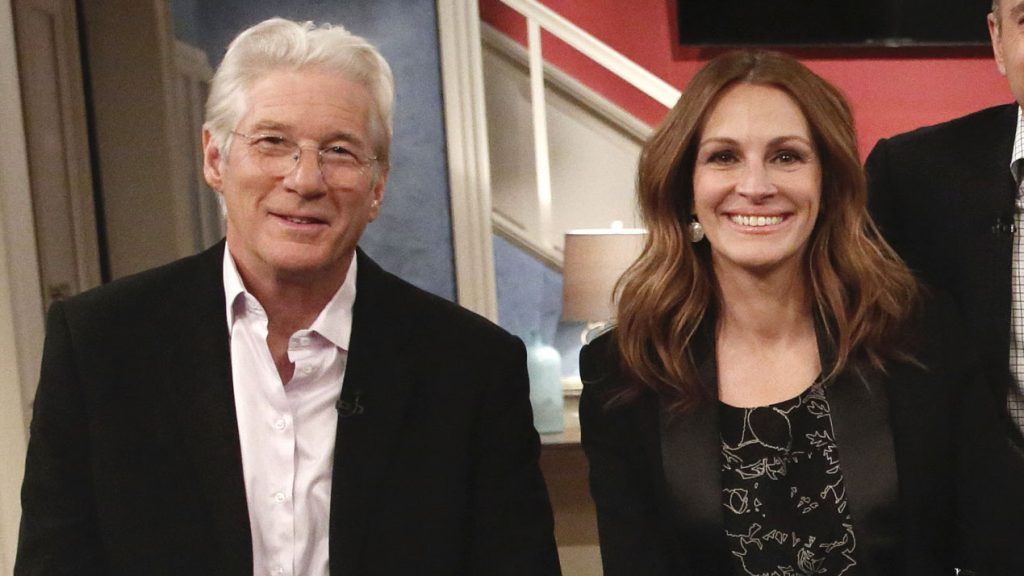 Julia Roberts y Richard Gere |  9 mejores dúos de actuación que interpretaron a amantes |  Su belleza