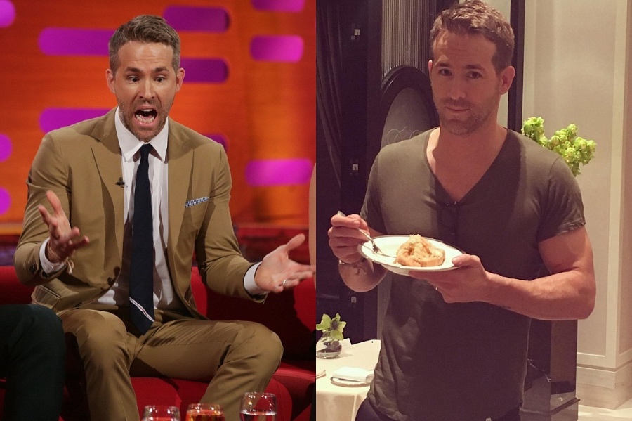 tarta de manzana |  10 cosas divertidas que debes saber sobre Ryan Reynolds |  Su belleza