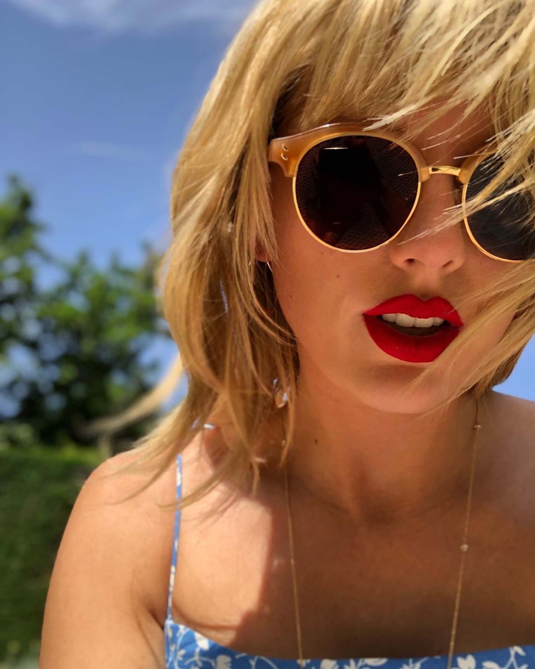 taylor swift |  14 celebridades más seguidas en Instagram en 2019 |  Su belleza