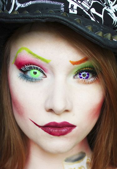 Sombrerero Loco #2 |  11 ideas espeluznantes y geniales de maquillaje de Halloween para probar este año |  Su belleza