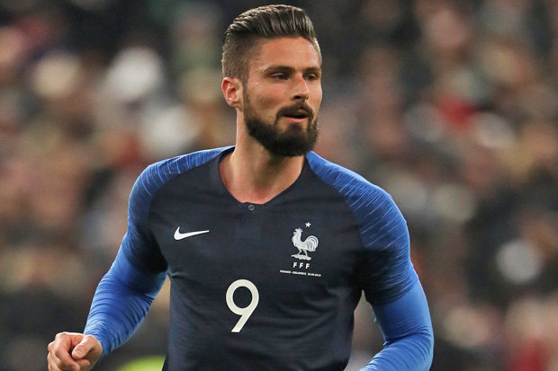 Olivier Giroud |  8 deportistas más guapos que te dejarán boquiabierto |  Su belleza