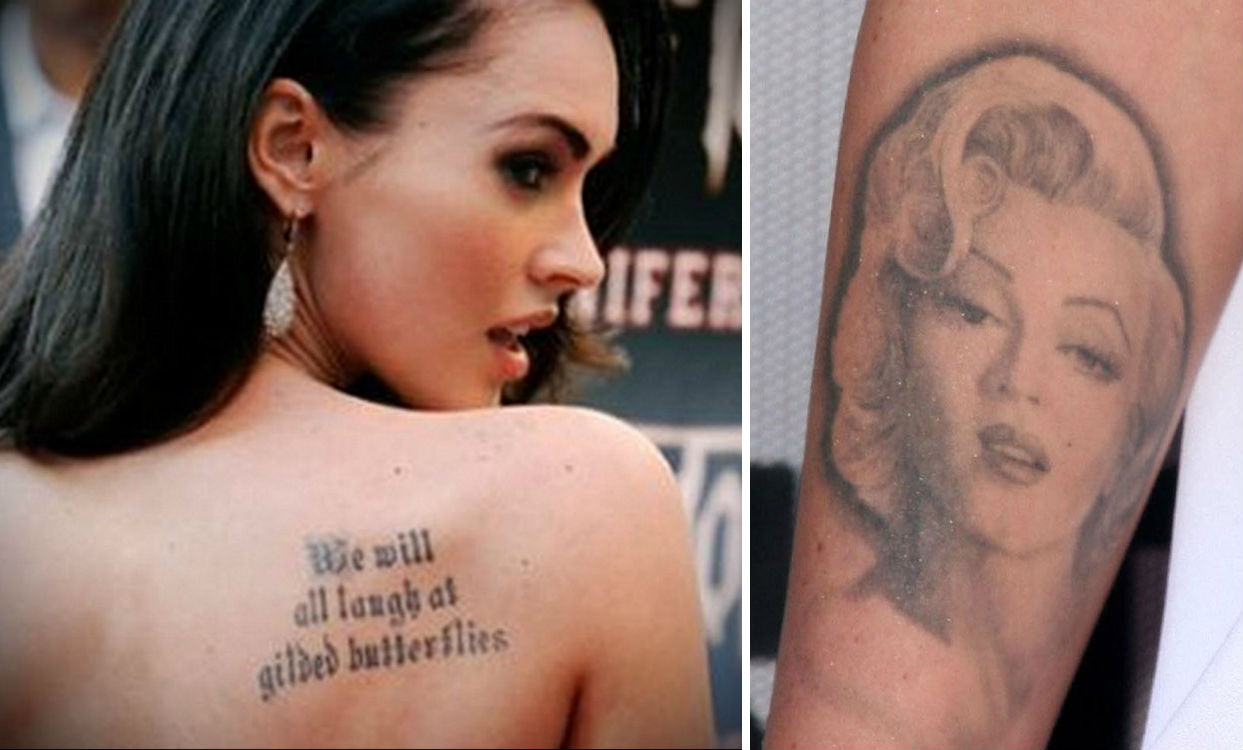 Tatuajes de Megan Fox |  8 hechos de Megan Fox que no sabías |  Su belleza