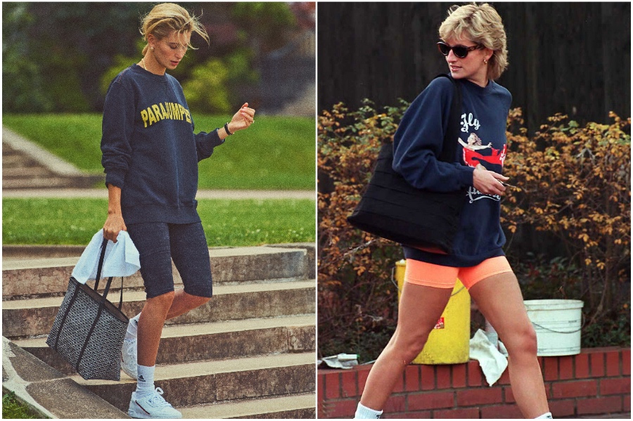 Hayley Bieber apuesta por la princesa Diana Vibes en su sesión de fotos de Vogue #2 |  Su belleza
