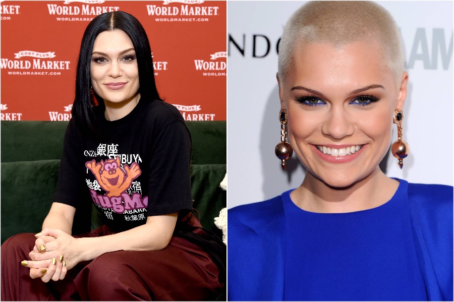 jessie j. |  15 estrellas que se raparon la cabeza y la lucieron |  Su belleza