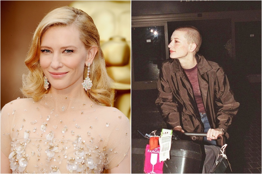 Cate Blanchett |  15 estrellas que se raparon la cabeza y la lucieron |  Su belleza