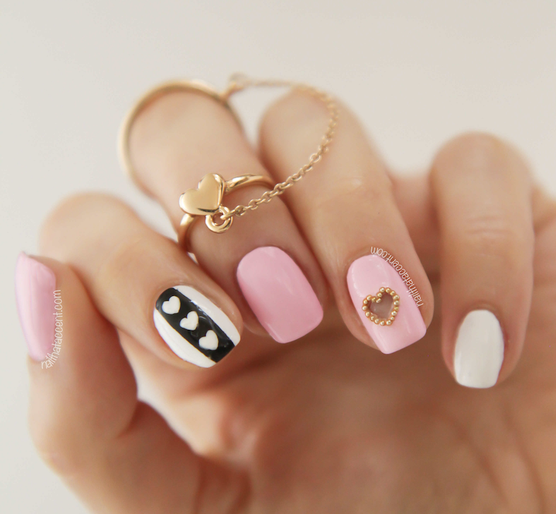 15_Tan-Pretty_Nail_Art_Designs_for_Valentine's_Day_14